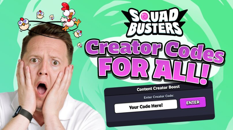 Squad Busters creator code