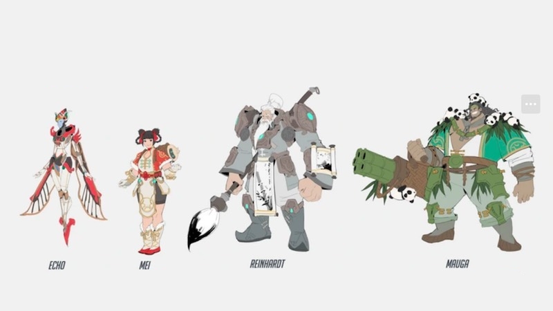 All the Overwatch Skins Leaked in New Concept Art