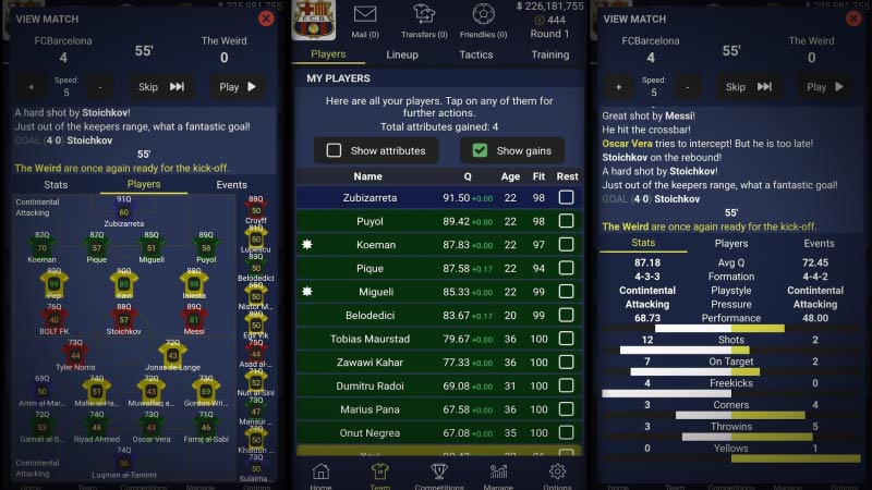 Manager League Football - Build your dream team