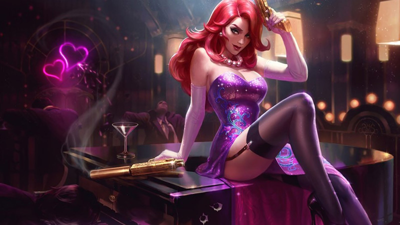 Secret Agent Miss Fortune - hottest skin