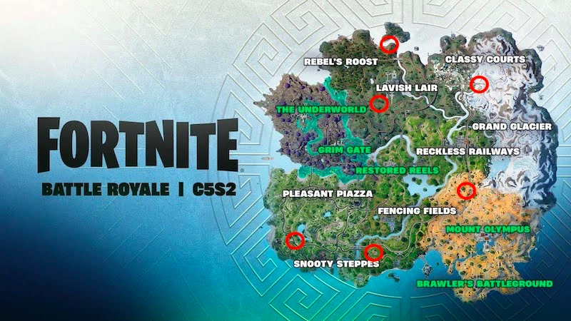 All Star Wars Locations in Fortnite