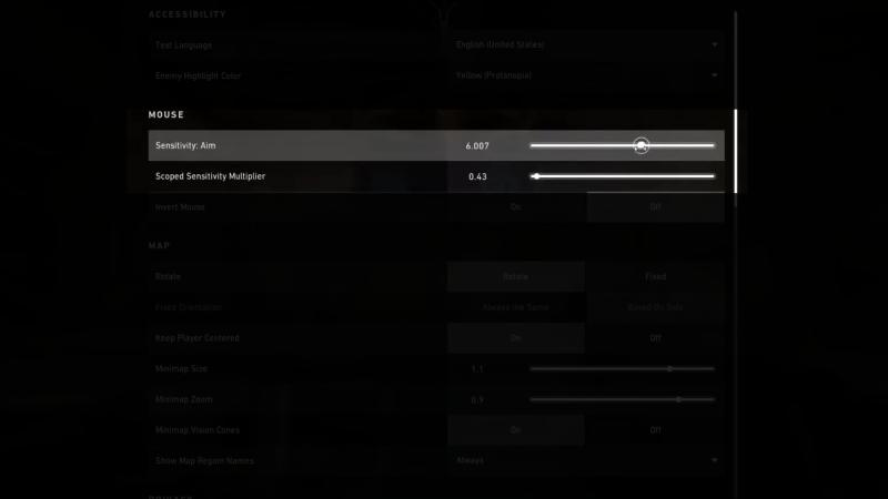 How to change sensitivity settings in VALORANT