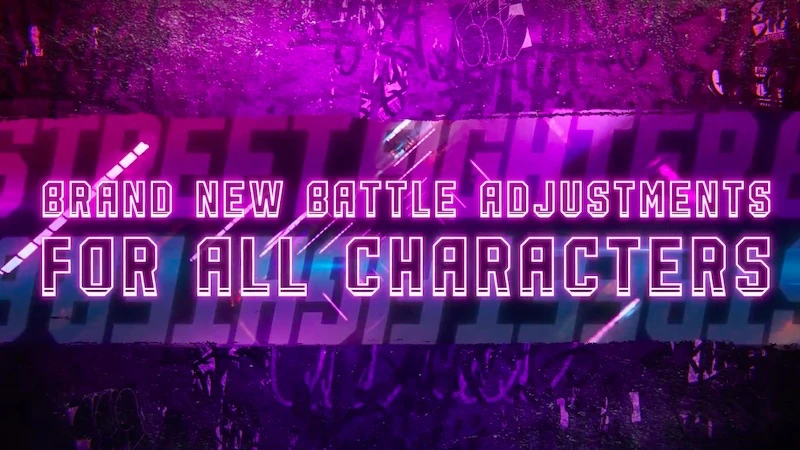 Street Fighter 6 Balance Adjustments