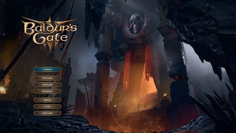 BG3 homepage