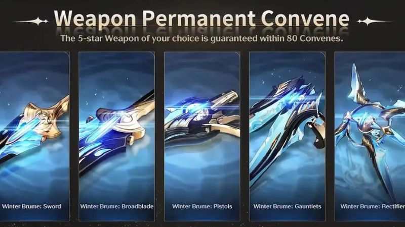 How to Get Free 5-Star Weapons in Wuthering Waves