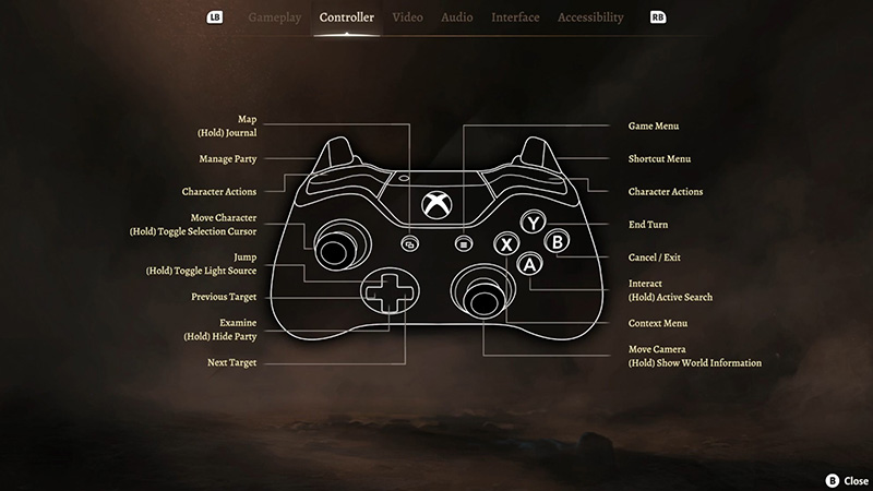 How to play Baldur's Gate 3 with controller