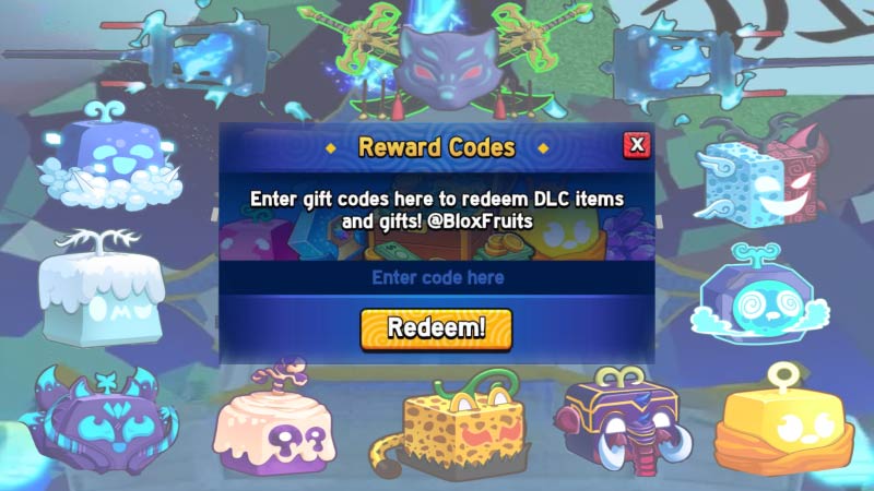 Blox Fruits Codes