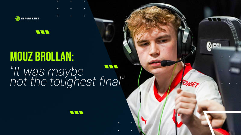 Brollan at EPL Season 19: “It was maybe not the toughest final”