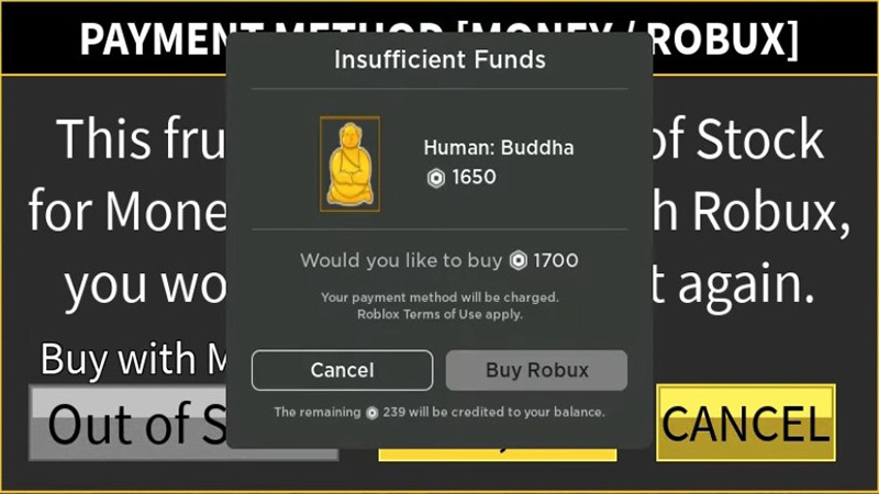Buddha Fruit - Payment method
