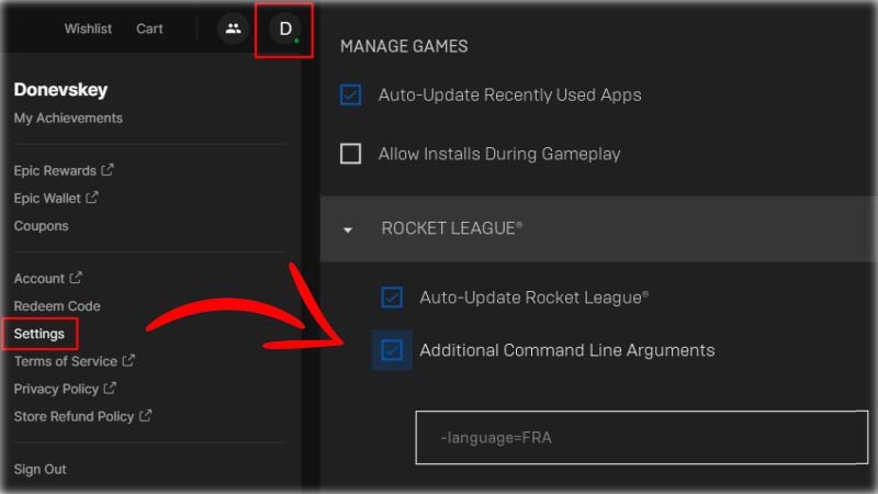 How To Change Language in Rocket League - All Platforms Guide