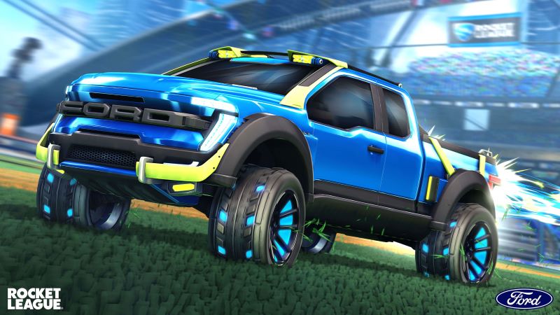 Rocket League F150 - Ford and Psyonix collab