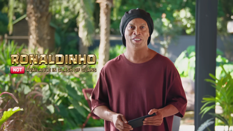 Ronaldo, Ronaldinho, and Aguero star in new Clash of Clans teaser