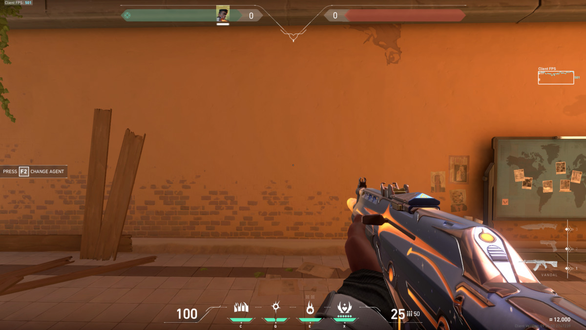 valorant dot crosshair