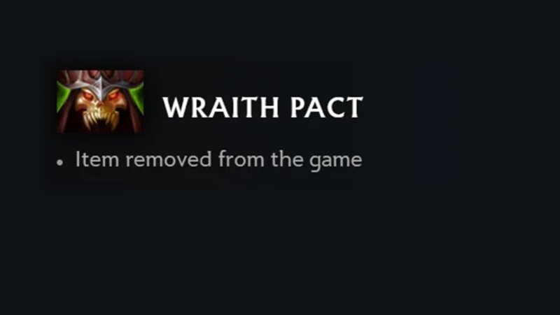 Dota 2 Update 7.33 removes Wraith Pact