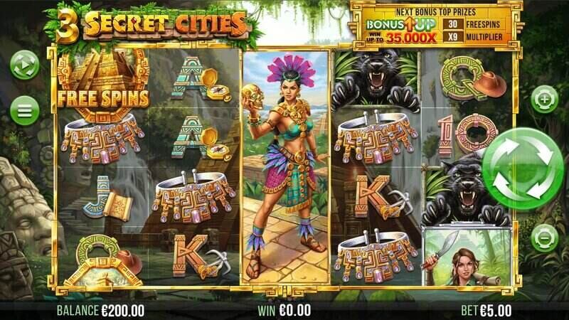 3 Secret Cities slots