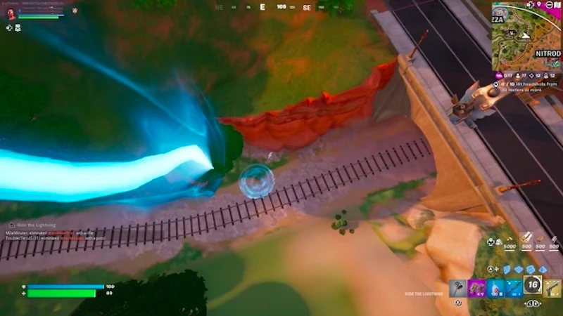Fortnite Ride the Lightning Mythic