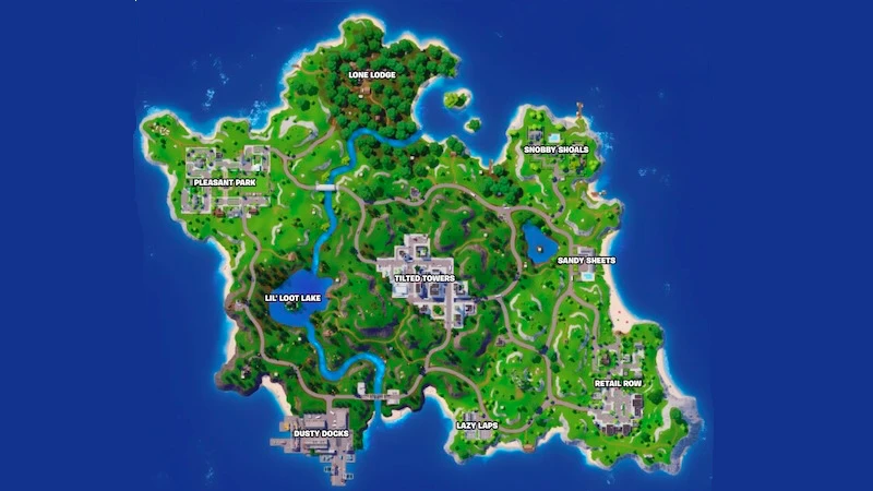 Fortnite Reload Map