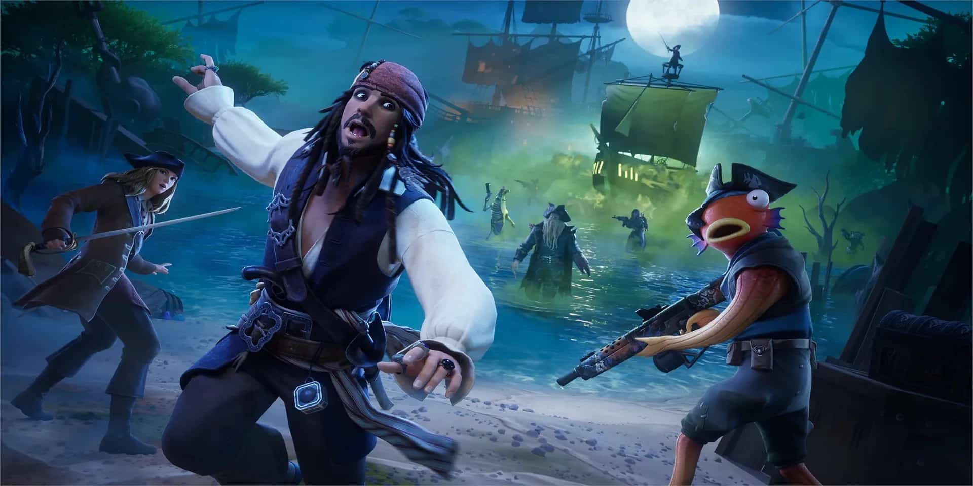 Fortnite x Pirates of the Caribbean