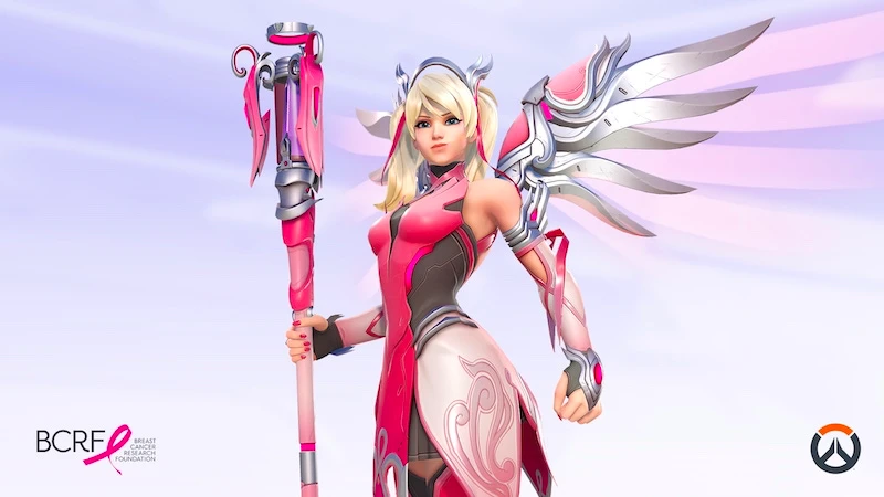 Pink Mercy Overwatch