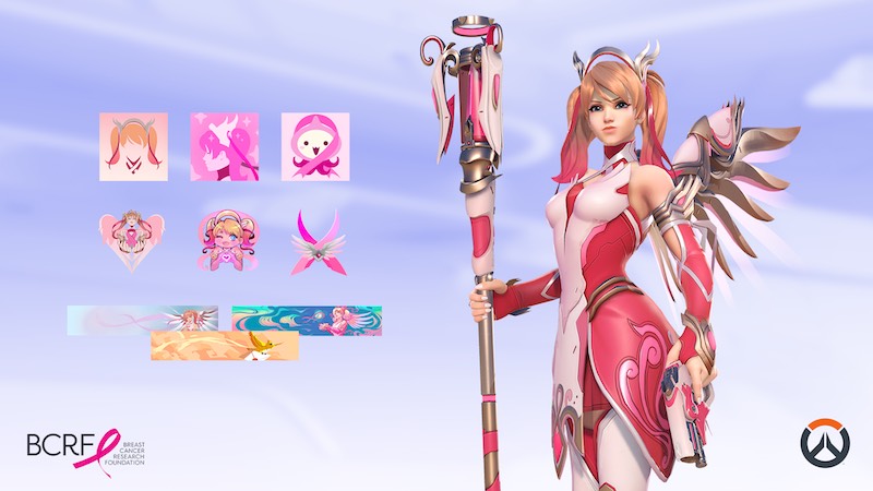 Pink Mercy Overwatch