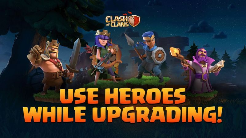 Clash of Clans Unlimited Heroes Event