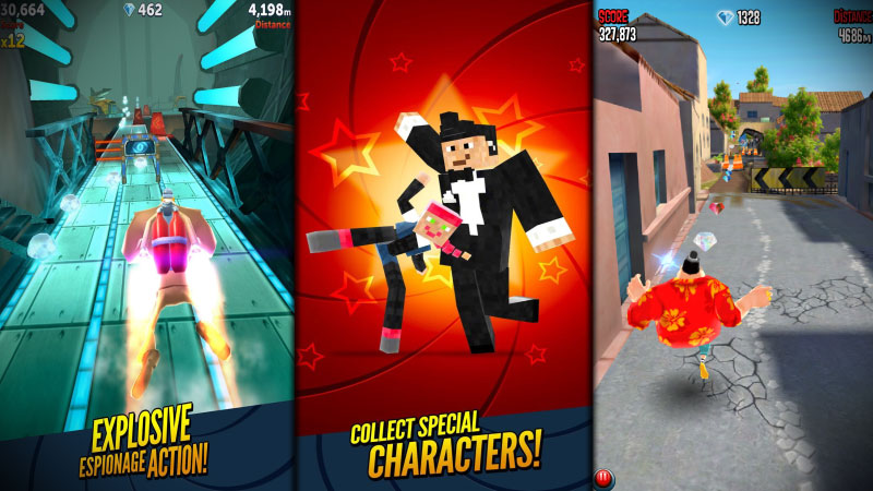 Games Like Subway Surfers - Agent Dash - Run, Dodge Quick!
