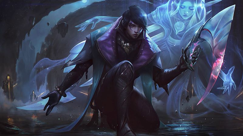 Aphelios - LoL champions with guns - Default skin