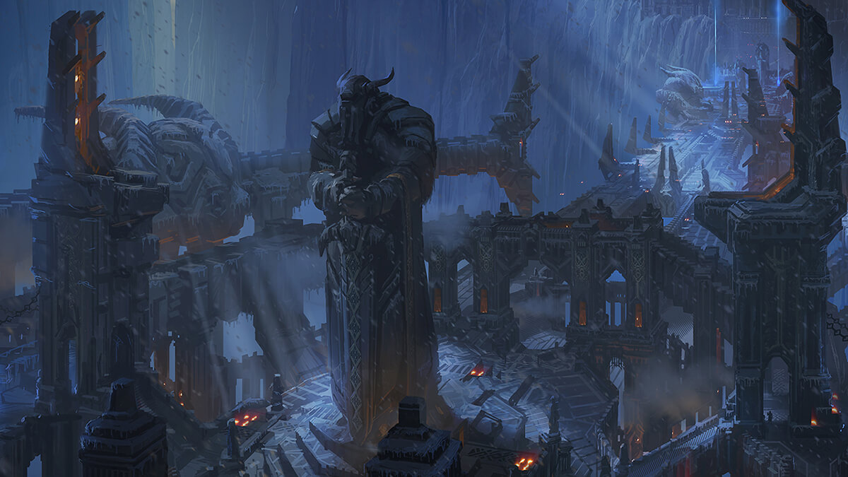 artists interpretation of aram in league of legends