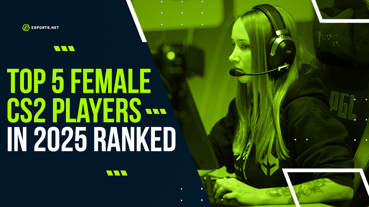 best 5 female CS2 players 2025