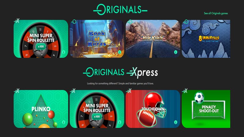 Bet365 original casino games
