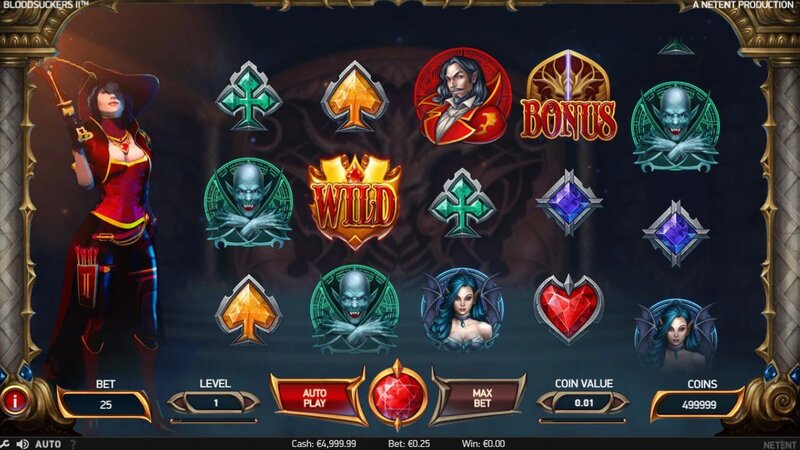 Bloodsuckers slots casino games with the best odds
