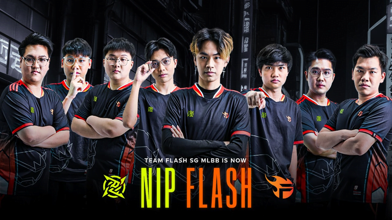 Ninijas in Pyjamas and Flash - NIP Flash MLBB roster