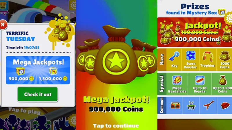 How to win the jackpot in Subway Surfers