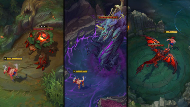 LoL map explained - Jungle camps, Baron, Drake