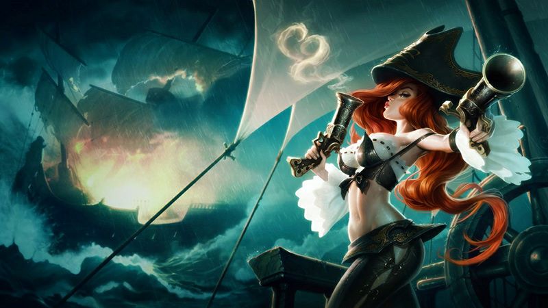 Miss Fortune - LoL champions with guns