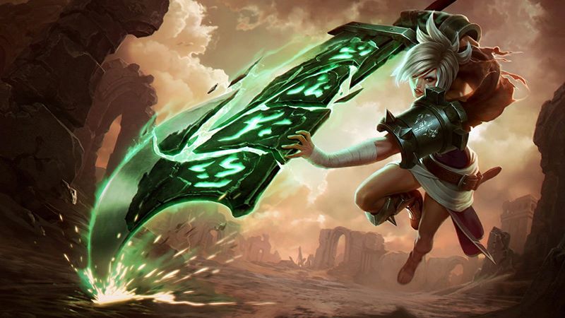 LoL champions with swords - Riven
