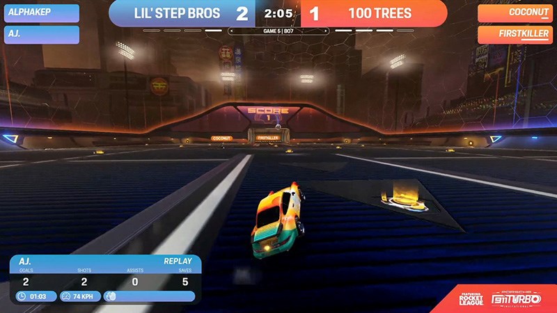 Coconut and Firstkiller winning the Porsche Turbo Invitational
