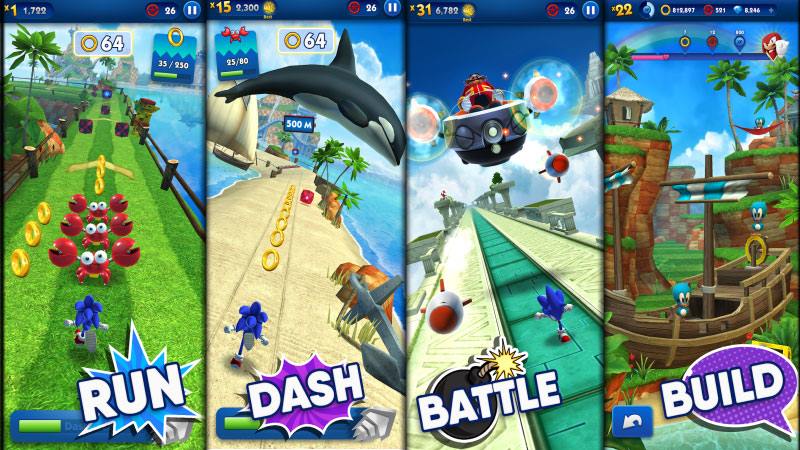 Games Like Subway Surfers - Sonic Dash