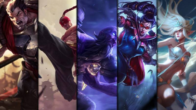 League of Legends team composition