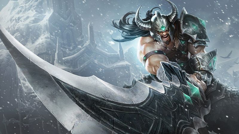 Tryndamere - League of Legends champions with swords