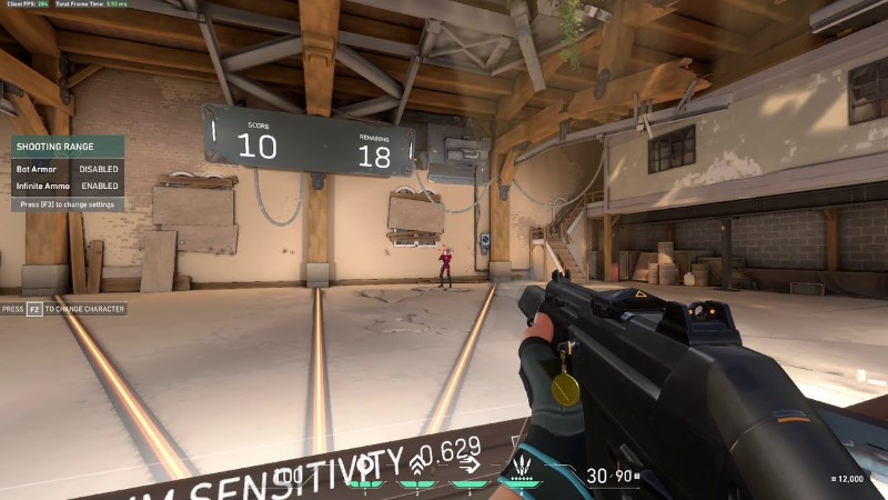 How to join an esports team in VALORANT? Practice your aim at "The Range"