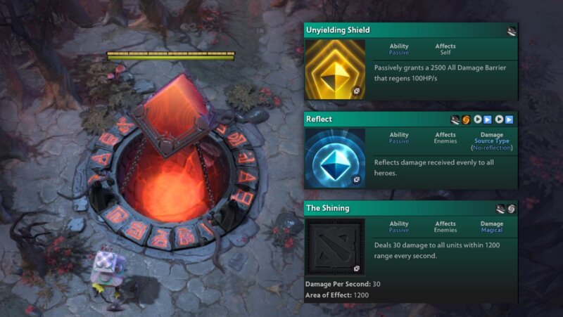 Dota 2 Tormentors' abilities
