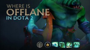 Where is the offlane in Dota 2?