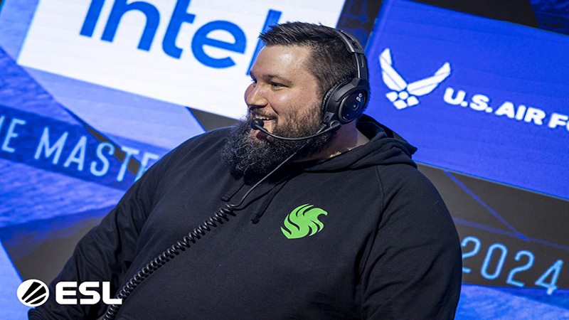 Team Falcons' coach - Zonic @ IEM Katowice 2024