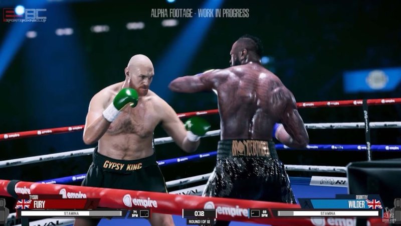 best boxing games ps5 - early footage of eSports Boxing Club