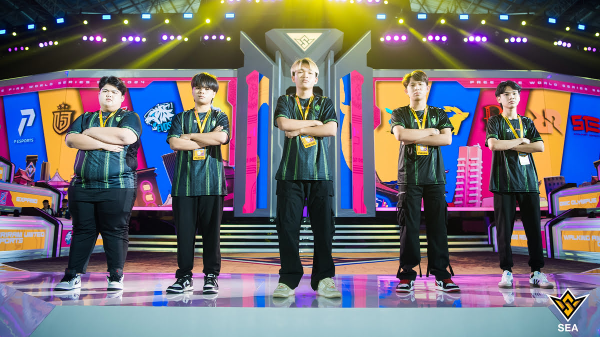 Team Falcons Free Fire looking for glory at the Esports World Cup