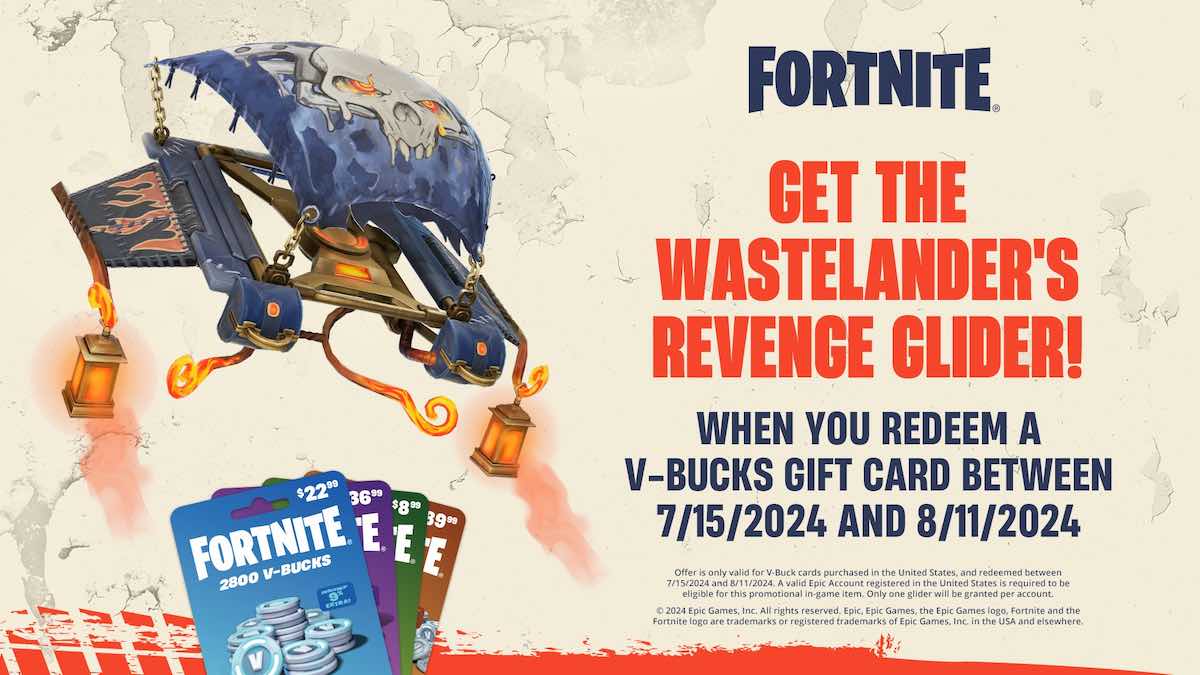 How to Get Fortnite Wasteland's Revenge Glider
