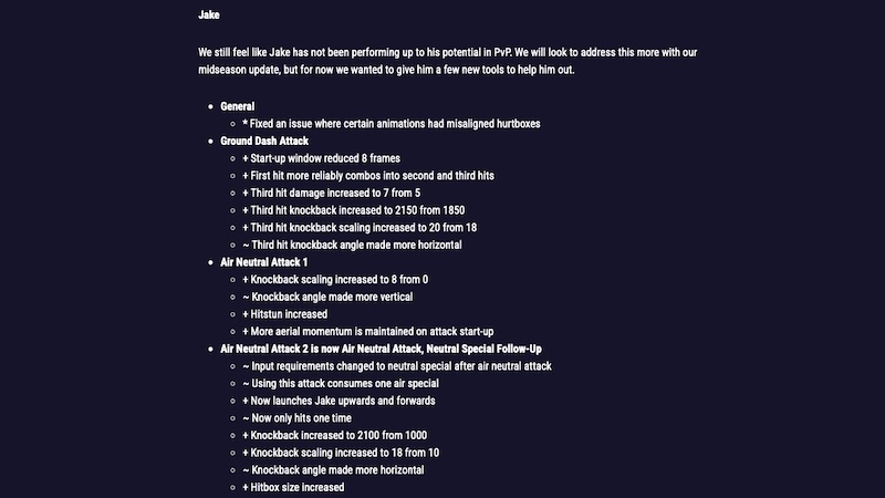 MultiVersus Season 2 Patch Notes