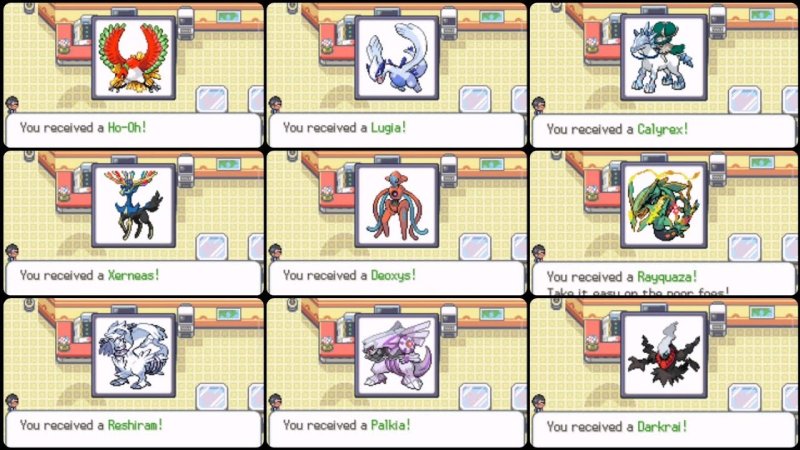 Radical Red Cheats via Mystery Gift can get you all kinds of legendaries
