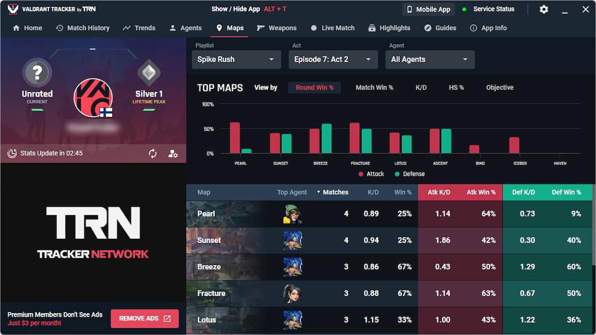 VALORANT Tracker for console